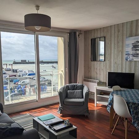 Ferienwohnung La Vigie Sur Le Port Granville Exterior foto